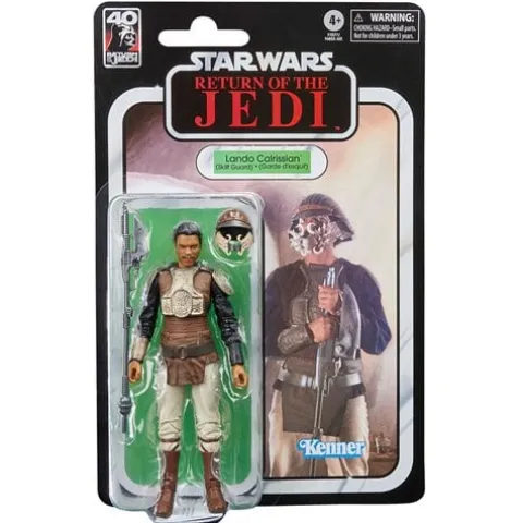 Hasbro Star Wars The Black Series Return of the Jedi 40th Anniversary 6-Inch Lando Calrissian (Skiff Guard) Action Figure