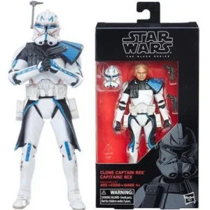 Hasbro Star Wars The Black Series 6-Inch Action Figure - #59 Clone Captain Rex