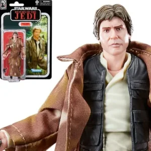 Hasbro Star Wars The Black Series Return of the Jedi 40th Anniversary 6-Inch Han Solo (Endor) Action Figure