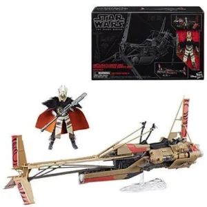 Hasbro Star Wars The Black Series - Swoop Bike with Enfys Nest - 6-Inch Figure