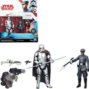 Hasbro Star Wars: The Last Jedi - Finn (First Order Disguise) vs. Captain Phasma - 3 3/4-In