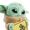 Mattel Star Wars The Mandalorian The Child On Board Plush Sign