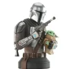 Diamond Select Star Wars: The Mandalorian With Grogu 1/6 Scale PX Bust