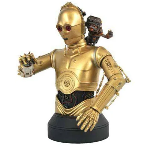 Gentle Giant Star Wars: The Rise Of Skywalker - C3PO & Babu Frik - 1/6 Bust