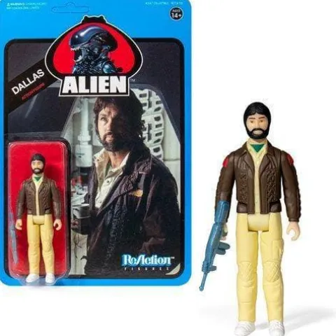 Super7 Alien Dallas (Blue Card) 3 3/4" ReAction Figure
