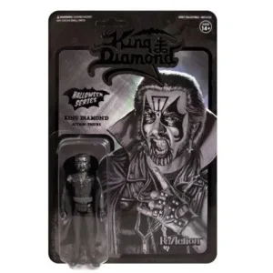 Super7 King Diamond Black 3 3/4-Inch ReAction Figure