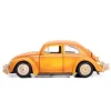 Jada Toys Transformers Bumblebee Movie 1:24 Scale Volkswagen Beetle Die-Cast Metal Vehicle with 3 3/4-Inch Charlie Figure