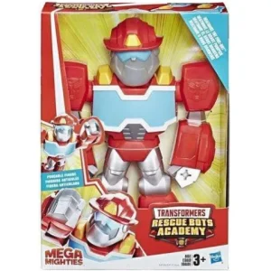 Hasbro Transformers Rescue Bots Academy Mega Mighties 9-Inch Action Figure - Heatwave the Fire-Bot