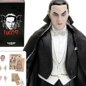 Jada Toys Universal Monsters Dracula Bela Lugosi 6-Inch Scale Deluxe Action Figure
