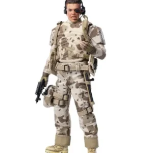 Hiya Toys Universal Soldier Luc Deveraux Exquisite Super 1:12 Scale Action Figure - Previews Exclusive