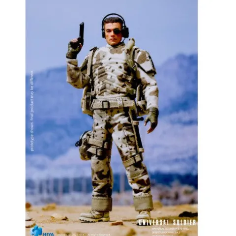 Hiya Toys Universal Soldier Luc Deveraux Exquisite Super 1:12 Scale Action Figure - Previews Exclusive