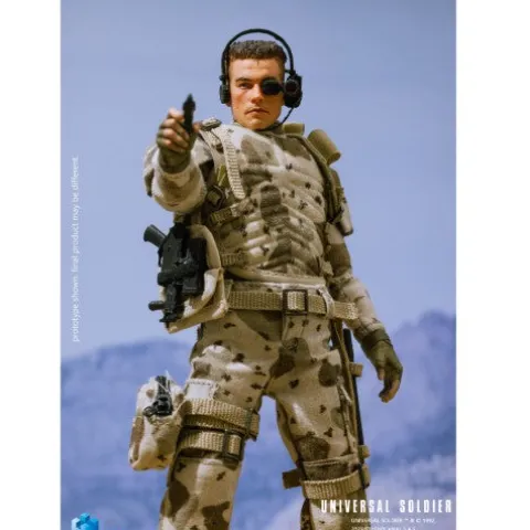 Hiya Toys Universal Soldier Luc Deveraux Exquisite Super 1:12 Scale Action Figure - Previews Exclusive