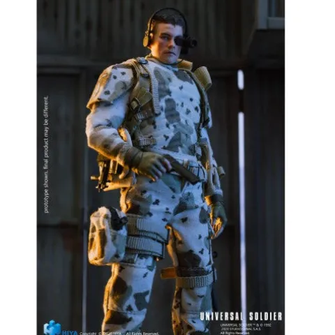Hiya Toys Universal Soldier Luc Deveraux Exquisite Super 1:12 Scale Action Figure - Previews Exclusive