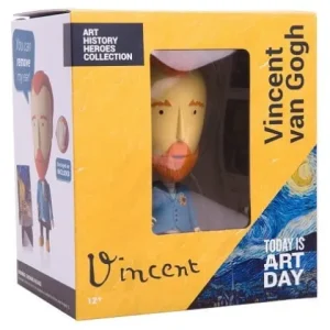 Today Is Art Day Vincent Van Gogh Action Figure Doll -
