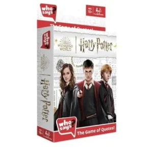 License 2 Play Who Says? Card Game Harry Potter Edition