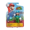 Jakks Pacific World of Nintendo 4-Inch Action Figure - Ice Luigi