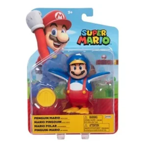 Jakks Pacific World of Nintendo 4-Inch Action Figure - Penguin Mario