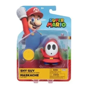 Jakks Pacific World of Nintendo 4" Action Figure - Shy Guy with Coin