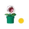 Jakks Pacific World of Nintendo 4-Inch Action Figure - Piranha Plant with Coin