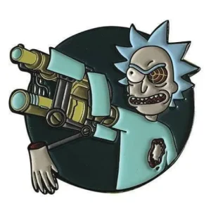 Zen Monkey Studios Zen Monkey: Bionic Arm Rick - Rick and Morty Enamel Pin