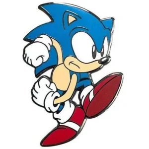 Zen Monkey Studios Zen Monkey: Classic Speedy Sonic - Sonic the Hedgehog Enamel Pin