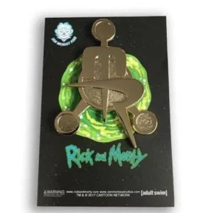 Zen Monkey Studios Zen Monkey: Council of Morty's Emblem - Rick and Morty Enamel Pin