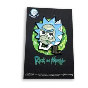 Zen Monkey Studios Zen Monkey: Hanging Lil' Rick - Rick and Morty Enamel Pin