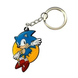 Zen Monkey Studios Zen Monkey: Leaping Sonic (Keychain Ver.) - Sonic the Hedgehog Keychain