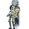 Zen Monkey Studios Zen Monkey: Rick and Morty Tangled in Lights - Rick and Morty Enamel Pin