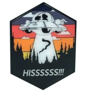 Zen Monkey Studios Zen Monkey: Snake Abduction(SEASON 4 EPISODE 5) - Rick and Morty Enamel Pin