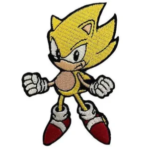 Zen Monkey Studios Zen Monkey: Super Sonic - Sonic The Hedgehog Patch