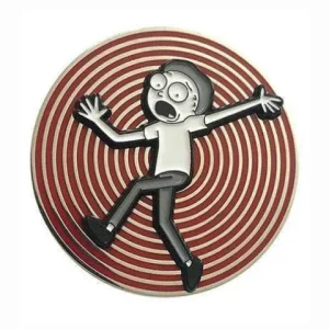 Zen Monkey Studios Zen Monkey: Vertigo Morty Spinner - Rick and Morty Enamel Pin
